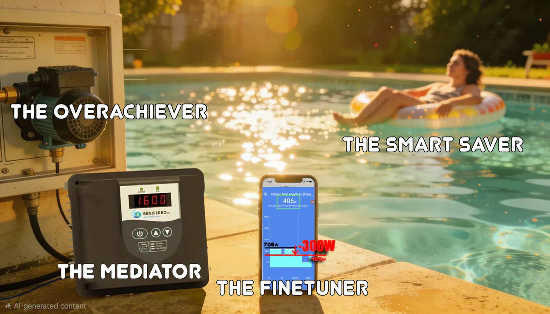 Optimale zwembadpomp circulatie, aan minimale energiekosten en maximaal zwemplezier