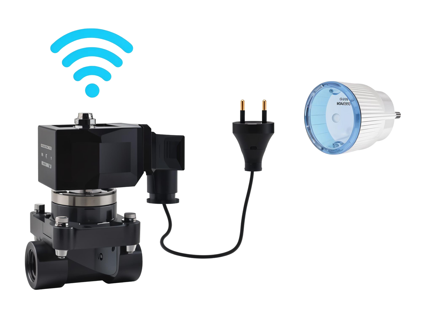 Solenoide 230V 2-wegkraan 1.5 inch - standaard open of gesloten | WiFiPOOL aansluitbaar