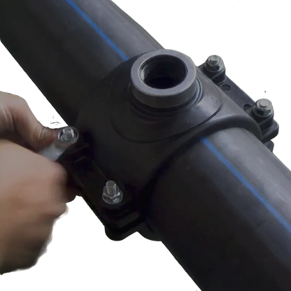 Aanboorzadel  50/63mm - 1/2 of 3/4" binnenschroefdraad