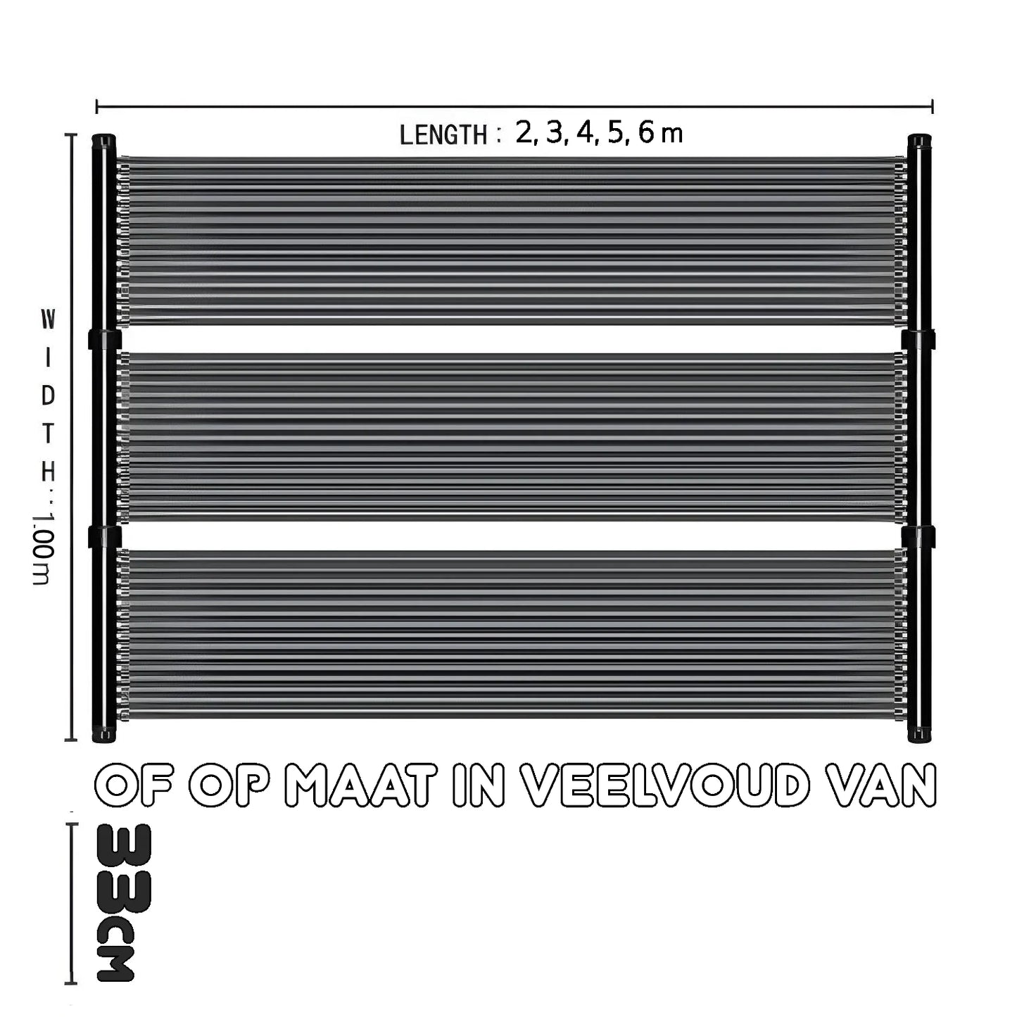 Duurzame, vorst- en UV-bestendige EPDM zonnecollectoren  - Beniferro