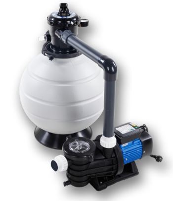 Beniferro zandfilter grijs